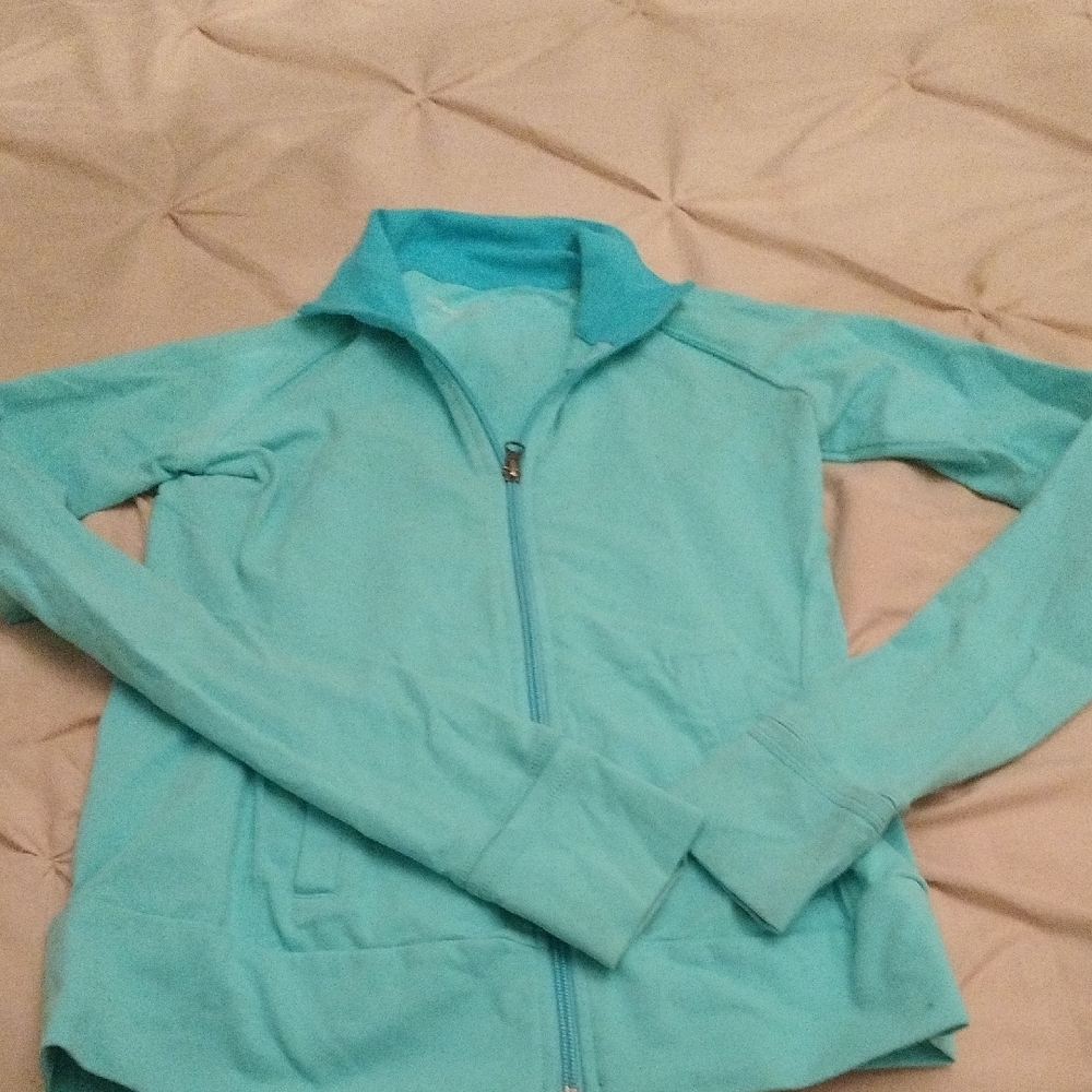 Tuff Athletics Aqua Full-Zip Jacket